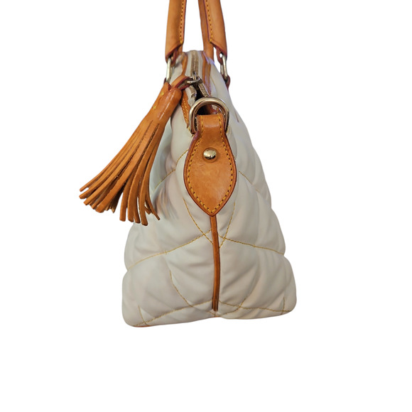 Dooney and Bourke Quilted Leather Handbag with COA - Picture 7 of 16